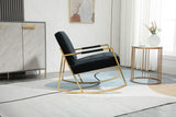 COOLMORE Accent  Chair  ,leisure rocking chair   with Stainless steel  feet