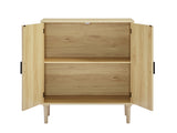 Kitchen storage cabinets with rattan decorative doors, buffets, wine cabinets, dining rooms, hallways, cabinet console tables