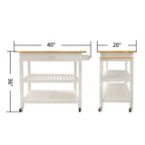 Kitchen Island & Kitchen Cart, Mobile Kitchen Island