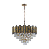 Modern American pendant diamond crystal chandelier -8 bulbs