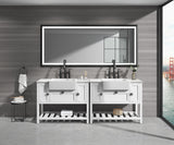 48" Farmhouse Single Bathroom Vanity Set