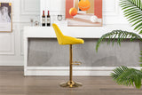 COOLMORE  Bar Stools with Back and Footrest Counter Height Dining Chairs