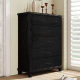 Queen Rustic Farmhouse Style Bedroom Set