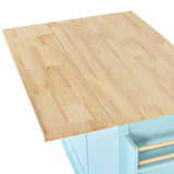 Kitchen Island Cart Mint Green
