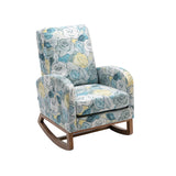 COOLMORE  living  room Comfortable  rocking chair  living room chair Beige