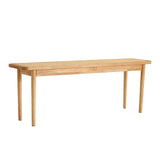 Solid wood bench, dining room dining chair, simple solid wood bedroom chair, bed end stool, living room, cane weaving shoe stool, suitable for dining room, living room, porch