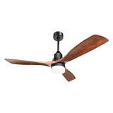 52 Inch Ceiling Fan Light With 6 Speed Remote Reversible Energy-saving DC Motor