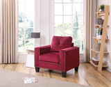 Glory Furniture Burgundy Chair
