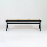 PIERRE JEANNERET CANE BENCH