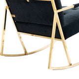 COOLMORE Accent  Chair  ,leisure rocking chair   with Stainless steel  feet