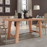 Wood Dining Table Kitchen Furniture Rectangular Table, Seats up to 6