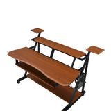 Music Desk, Cherry & Black Finish
