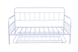 Metal Frame Daybed with trundle