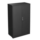 Metal Storage Cabinet with Locking Doors and Adjustable Shelf, Folding Filing Storage Cabinet , Folding Storage Locker Cabinet for Home Office, Garage
