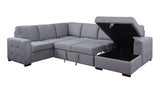 Storage Sleeper Sectional Sofa