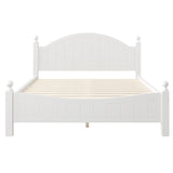 King 4 Piece Traditional White Bedroom Sets