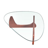 Cherry Triangle coffee table Wood Base