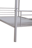 White Metal Bunk Bed