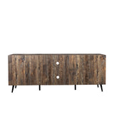TV Stand Mid-Century Wood Modern Entertainment Center Adjustable Storage Cabinet TV Console for Living Room