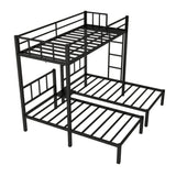 Twin over Twin & Twin Bunk Beds for 3