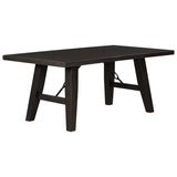 Industrial Style 72" Wooden Rectangular Table