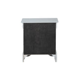 ACME Louis Philippe III Nightstand in Platinum