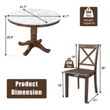 5 Piece Dining Table and Chairs Set