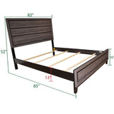 King 4 Piece Contemporary Bedroom Set