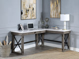 Grey Writing Desk w/Lift Top in Marble Top