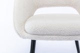 Modern Dining Room Chair Accent Chair with Metal Legs for Living Room