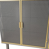 Modern Sideboard, Freestanding Sideboard Storage Cabinet Entryway Floor Cabinet for Living Room Office Bedroom