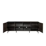 TV Stand Mid-Century Wood Modern Entertainment Center Adjustable Storage Cabinet TV Console for Living Room