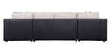 Beige Sectional Sofa w/Sleeper