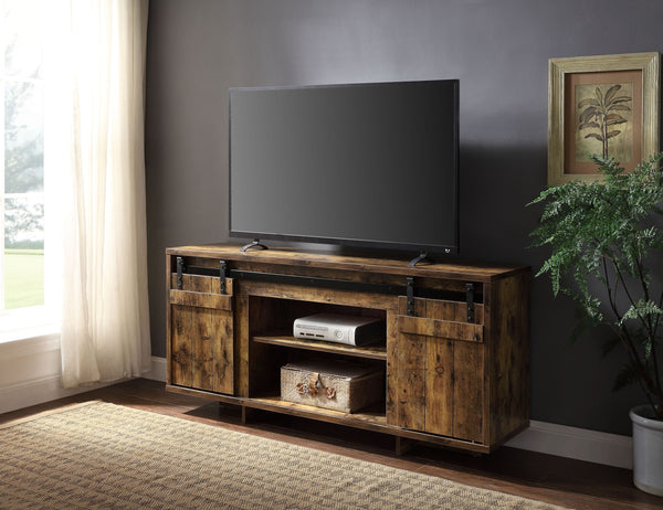 Rustic brown TV Stand