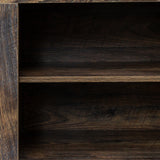 Living room TV stand furniture with 6 storage compartments and 1 shelf cabinet, high-quality particle board