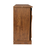 Farmhouse Sliding Barn Door TV Stand for TV up to 65 Inch Flat Screen Media Console Table Storage Cabinet Wood Entertainment Center Sturdy Ranch Rustic Style
