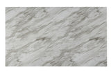 7-piece Dining Table Set with 1 Faux Marble Dining Rectangular Table and 6 Upholstered Chairs