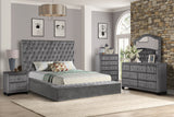 Queen 4 Piece Tufted Storage Bedroom Set
