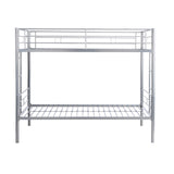 White Metal Bunk Bed