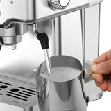 Geek Chef Espresso Machine,20 bar espresso machine with milk frother for latte,cappuccino,Machiato,for home espresso maker,1.8L Water Tank,Stainless Steel