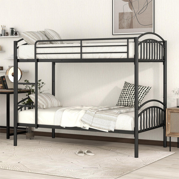 Twin Over Twin Metal Bunk Bed