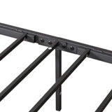 Full Victorian Vintage Style Platform Metal Bed Frame