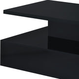 Coffee Table Cocktail Table Modern Industrial Design with LED lighting