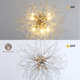 Modern American multi-particle spherical crystal chandelier -8 bulbs -G9 lamp holder