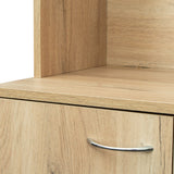 Tall Kitchen Cabinet, with 6-Doors, 1-Open Shelves and 1-Drawer