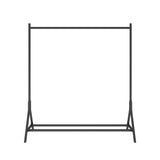 Garment Rack Freestanding Hanger Multi-functional Single pole Bedroom Clothing Rack Bedroom, Black