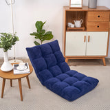 Modern Folding Lounge Chaise, 5 Reclining Position s -  Video Gaming Sofa