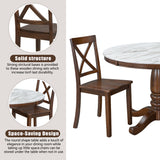 5 Piece Dining Table and Chairs Set