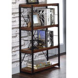 Bookshelf in Weathered Oak & Black