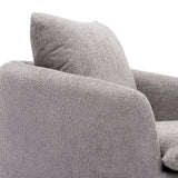 COOLMORE Swivel Barrel Chair, Comfy Round Accent Sofa Chair for Living Room, 360 Degree Swivel Barrel Club Chair, Leisure Arm Chair for Nursery, Hotel, Bedroom, Office, Lounge